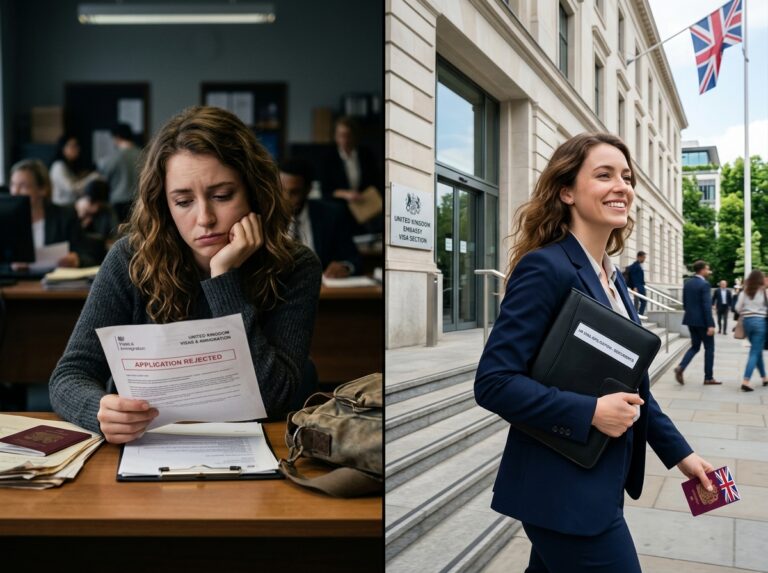 Step by step guide on what happens after a visa refusal