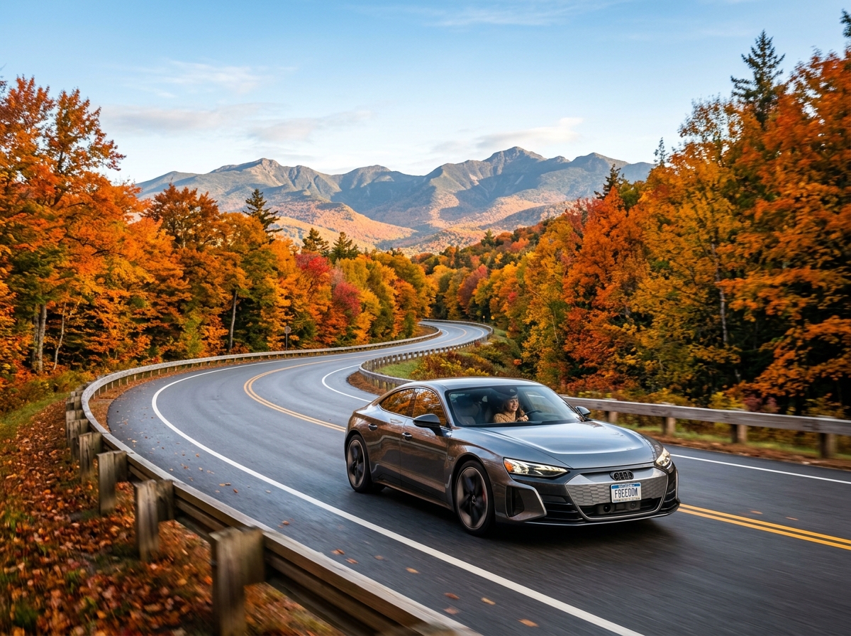 A beautiful scenic drive showcasing short trip ideas best 3-day itineraries from big U.S. cities