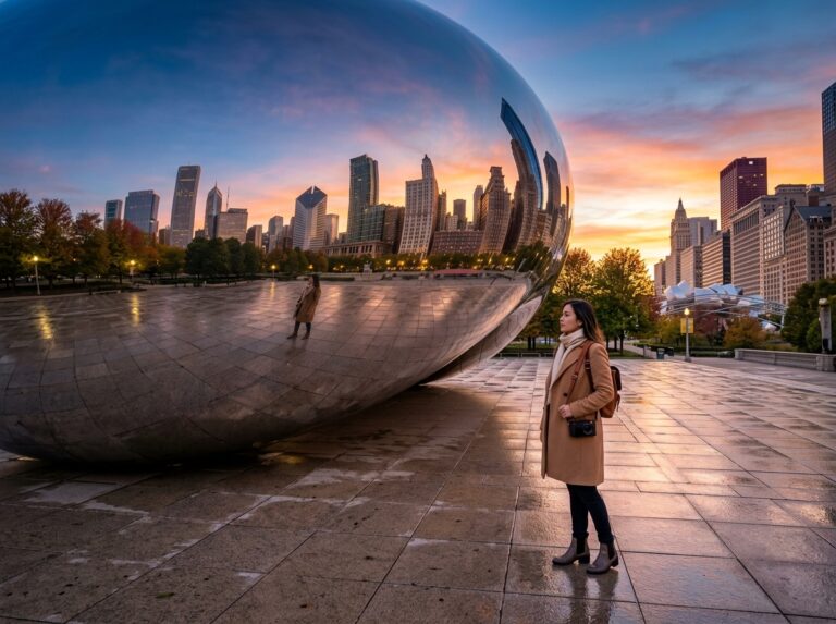 A beautiful morning viewpoint following a detailed Chicago 5-day itinerary