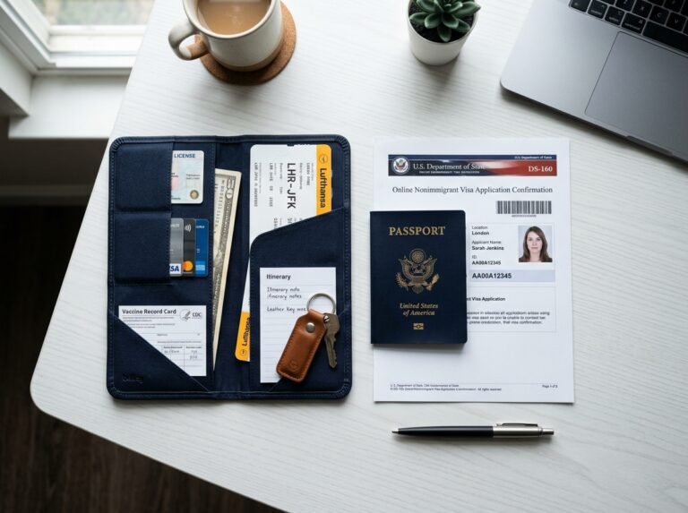 What to bring to your visa interview mandatory documents checklist