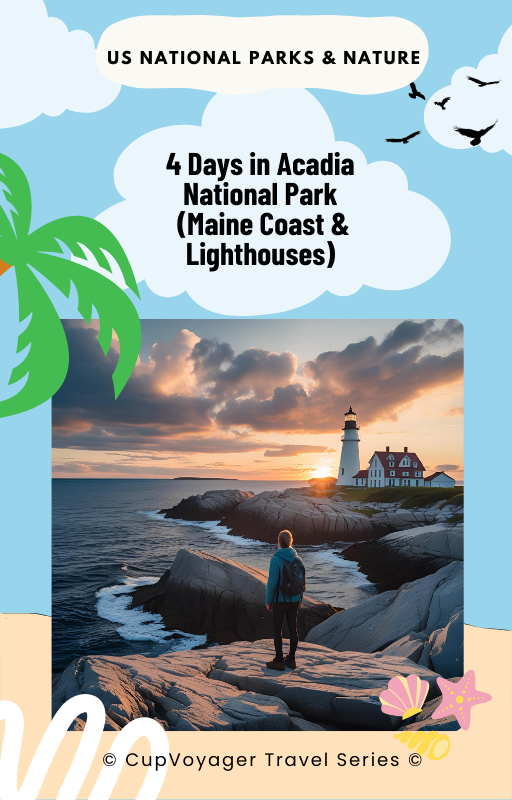 4 Days in Acadia National Park Cover
