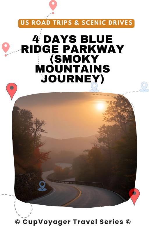 4 Days Blue Ridge Parkway Cover