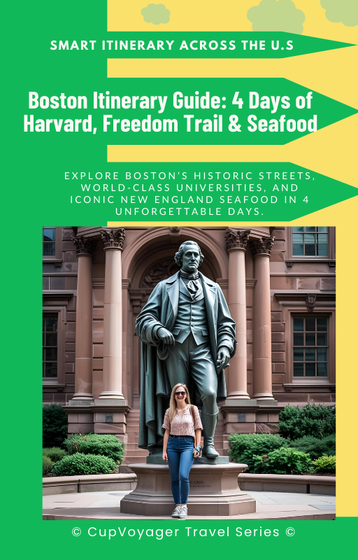 Boston Itinerary Guide 4 Days