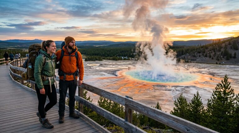 4 Days in Yellowstone wilderness permits and geothermal best hikes overview