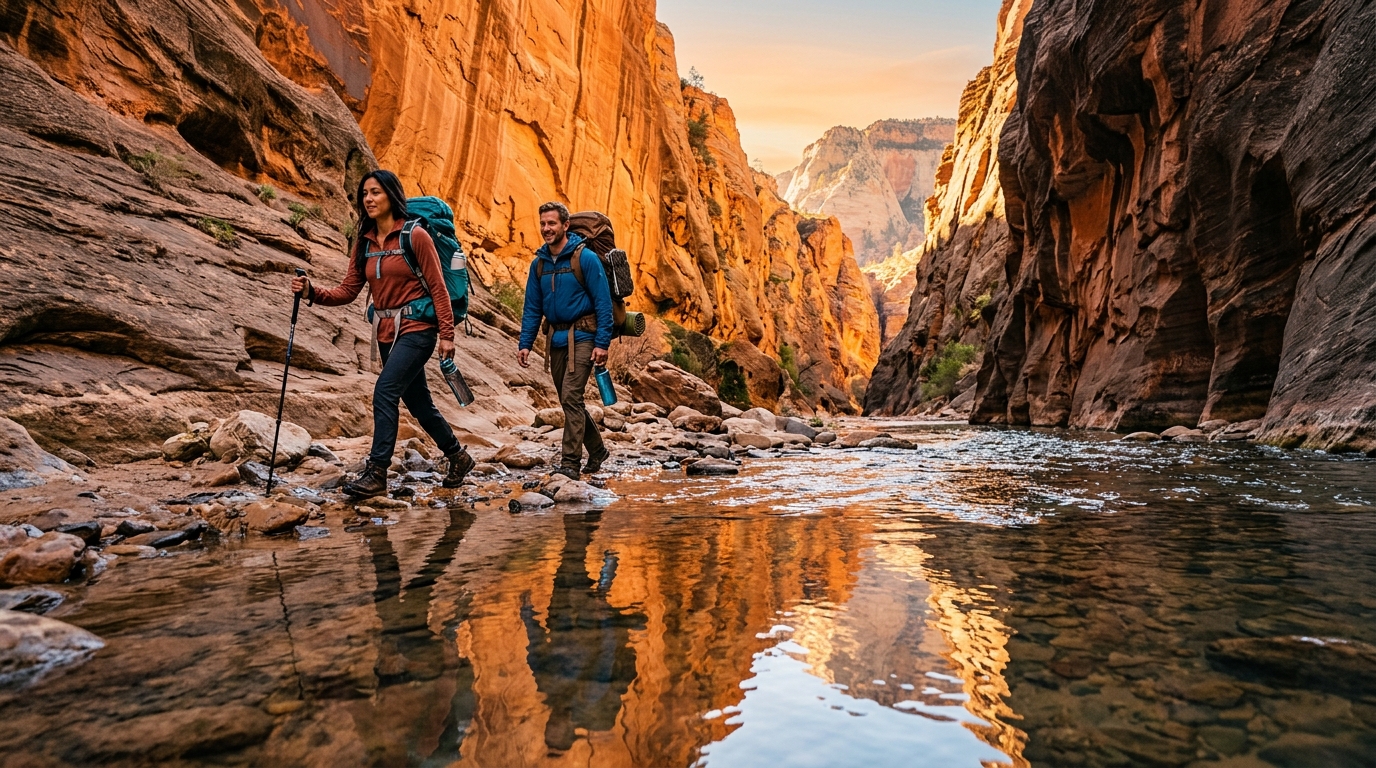 4 Days in Zion & Bryce Canyon wilderness permits and best hikes exploration