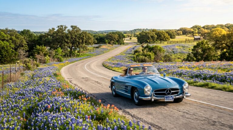 5 Days Texas Hill Country Road Trip scenic rolling hills and roadside attractions layout
