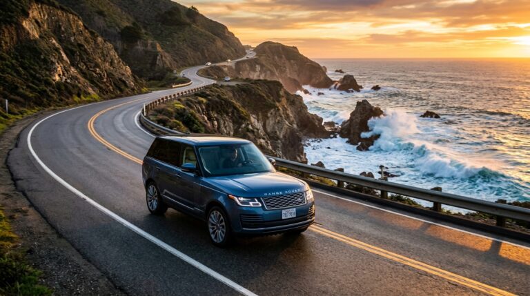5 Days Pacific Coast Highway iconic coastal overlooks and roadside attractions layout