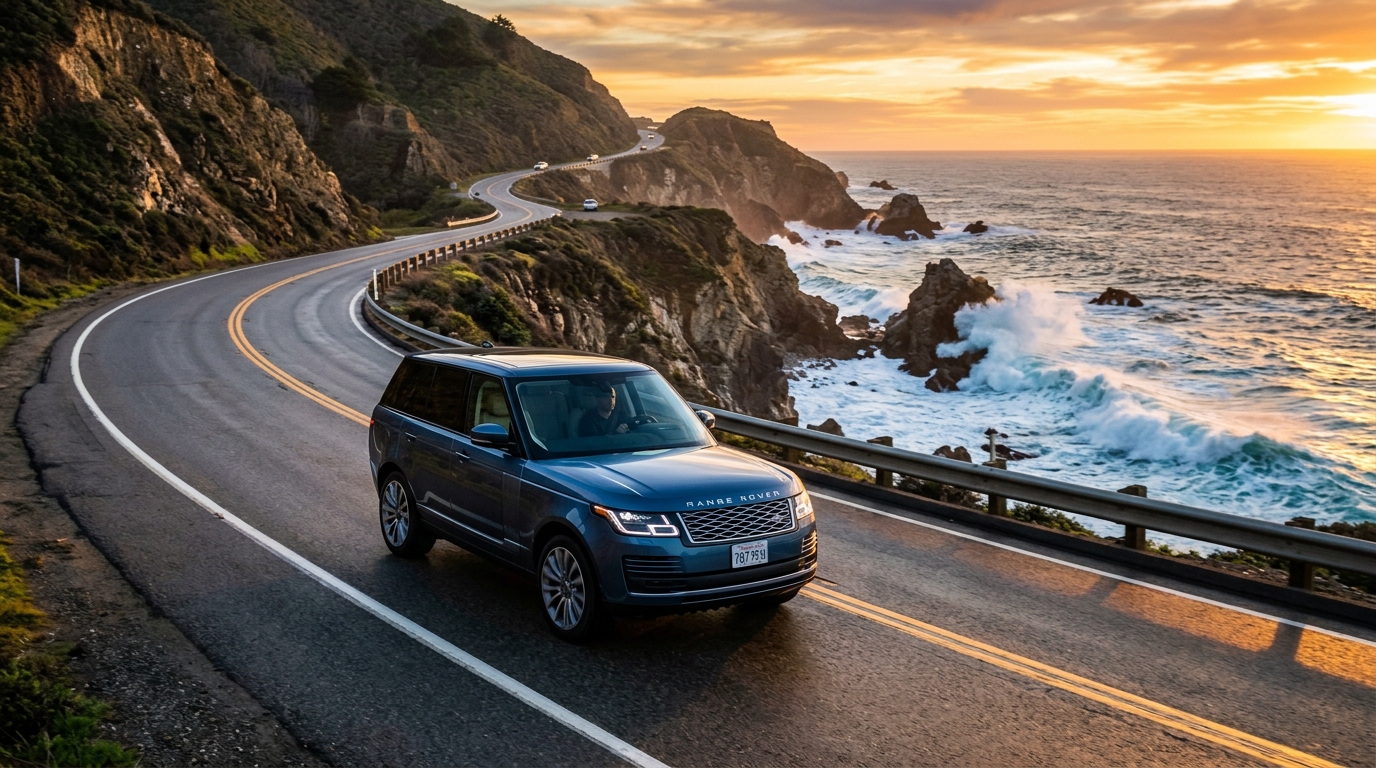5 Days Pacific Coast Highway iconic coastal overlooks and roadside attractions layout