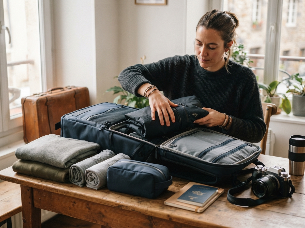 What to Pack for a U.S. Solo Trip carry-on backpack gear organization
